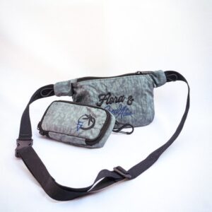 Pochete Collab Flora&Cultura Cinza