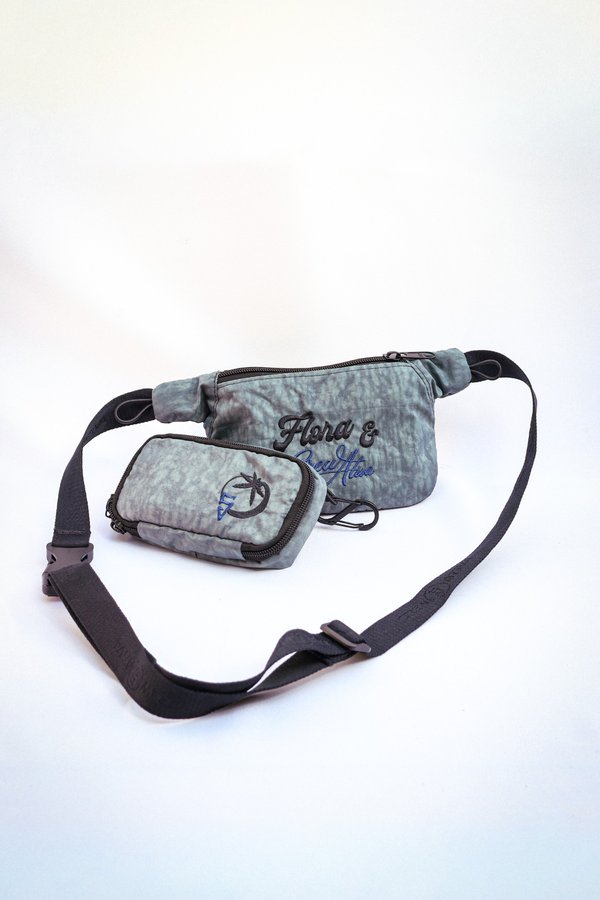 Pochete Collab Flora&Cultura Cinza